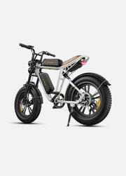Electric bike on a white background